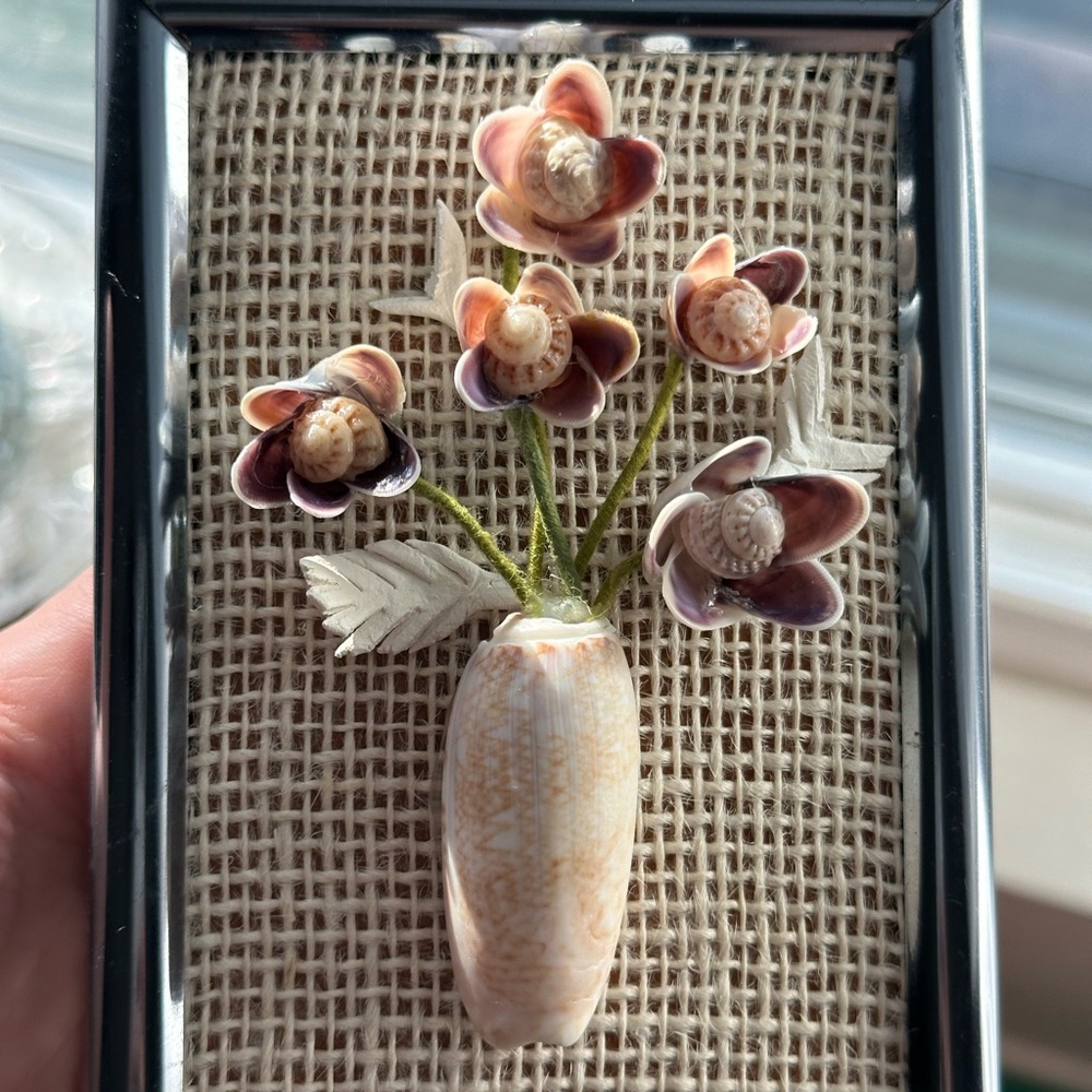 Seashell bouquet 3D seashell art